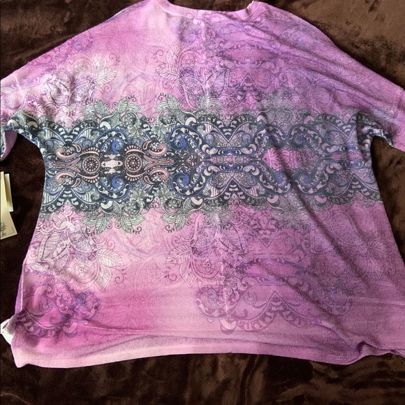 Paisley Purple top - Picture 2 of 7